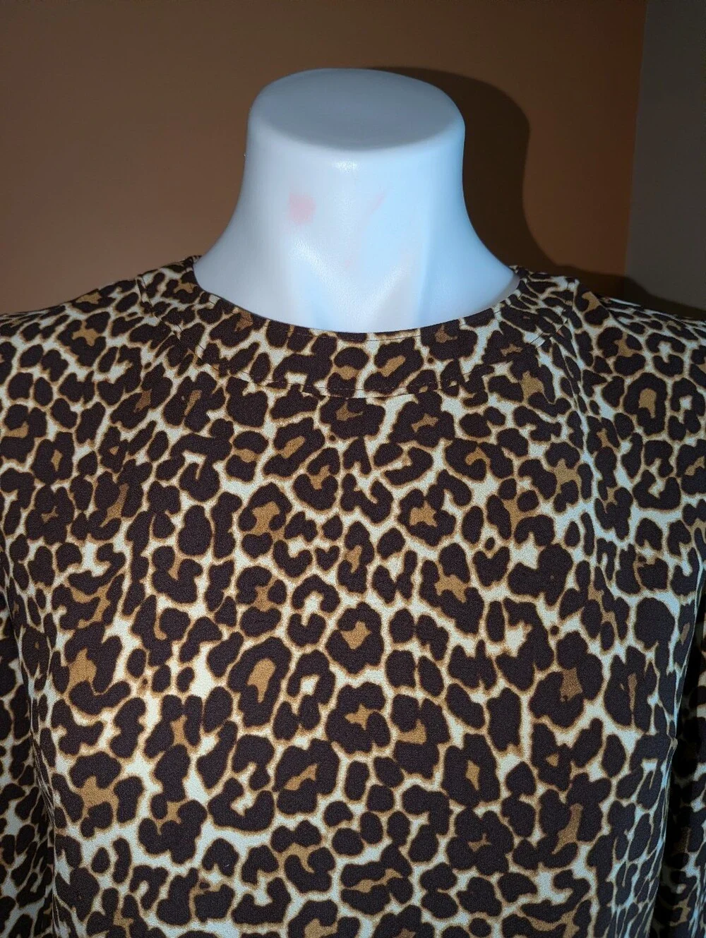 J.Crew Leopard Print Shift Dress - Brown Size O